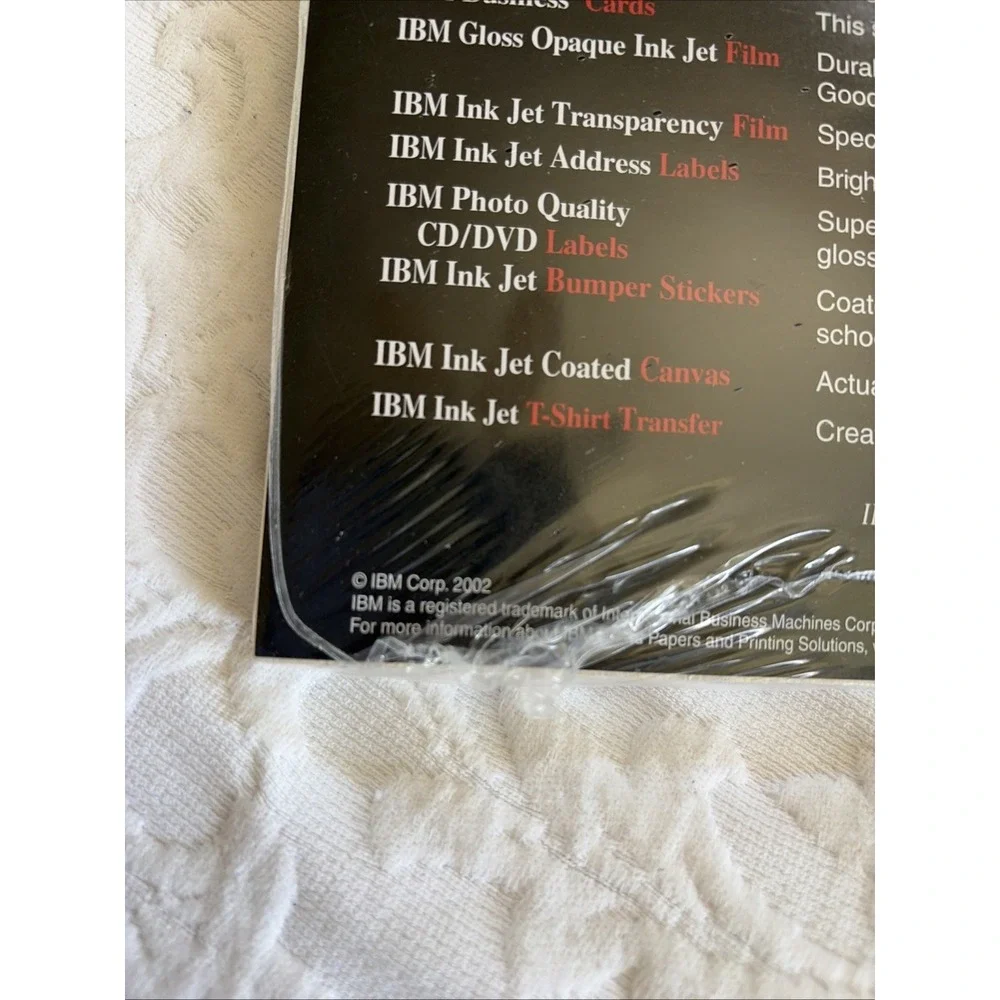 IBM Heavyweight Ultra-Glossy Photo Paper New 200 sheets  4 Packs 4